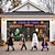 voordelige Garagedeurcover-Halloween Trick or Treat garagedeurbanner, 2,1 x 4,9 meter (7 x 16 ft) buitenachtergrond voor Halloween, geschikt voor dubbele garagedeuren, eenvoudig op te hangen en te installeren, feestelijke