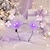 voordelige Kerstcadeauverlichting-Kerst Luminous Elch Geweien Haarclip Haarbanden LED Haaraccessoires Kerst Hoepel Veer Hoofddeksel Fancy Elch Haarspeld Flitslicht Hoofddeksel Feest Cosplay Requisiet