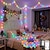 abordables Luces de voltaje del enchufe-Luces de Cadena de Esfera 100m 330FT 800LEDs Luces de Hadas Conexión a Enchufe con 8 Modos Control Remoto Decoración para Fiesta de Interior y Exterior Boda Jardín Halloween Blanco Cálido Blanco