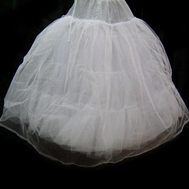  Nylon / Tulle Floor-length Wedding Petticoats (WAP006)
