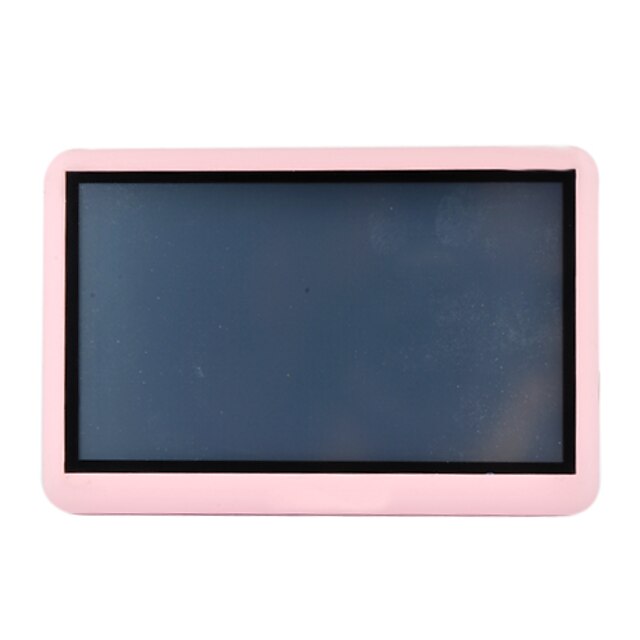  4,3 palcový touchsreen mp4 přehrávač (2GB, růžová / bílá)
