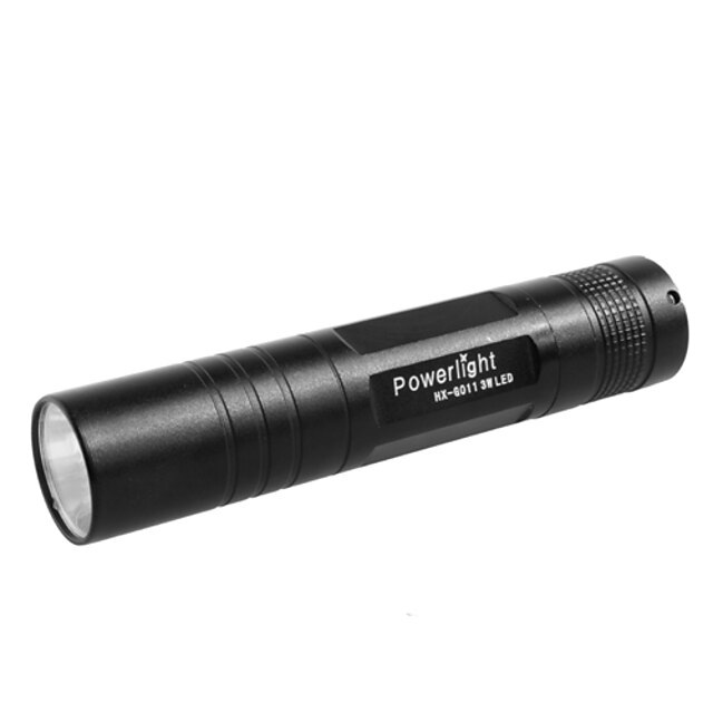  Powerlight HX-G011 1-Mode LED Flashlight (1xAA, Black)