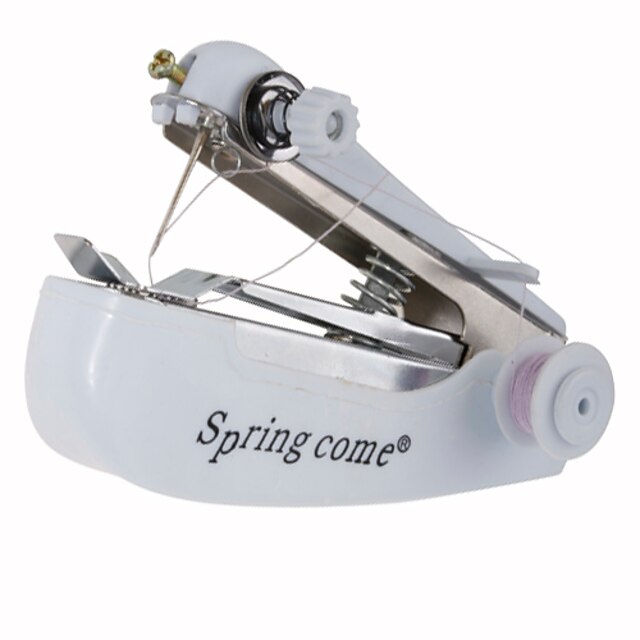  Handheld Mechanical Sewing Machine (Random Color)