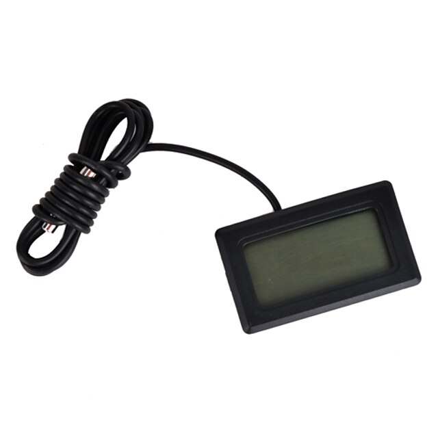  Digital Kompakt LCD-Termometer med Fjärrsensor