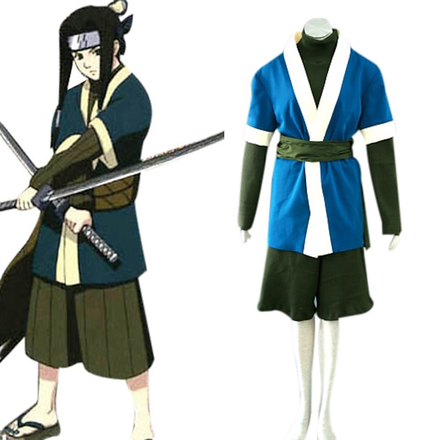  Naruto Haku Cosplay Costume