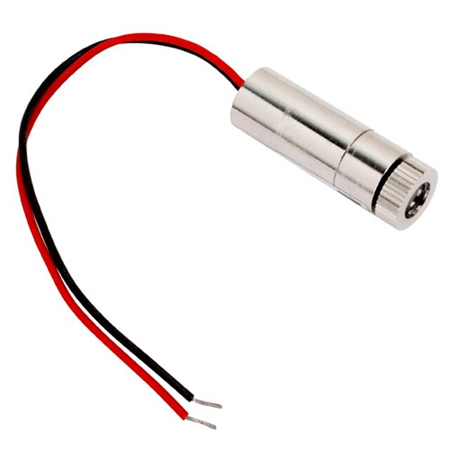  rød laser modul - fokusert linje (3.5V ~ 4.5V 16mm 5mW)