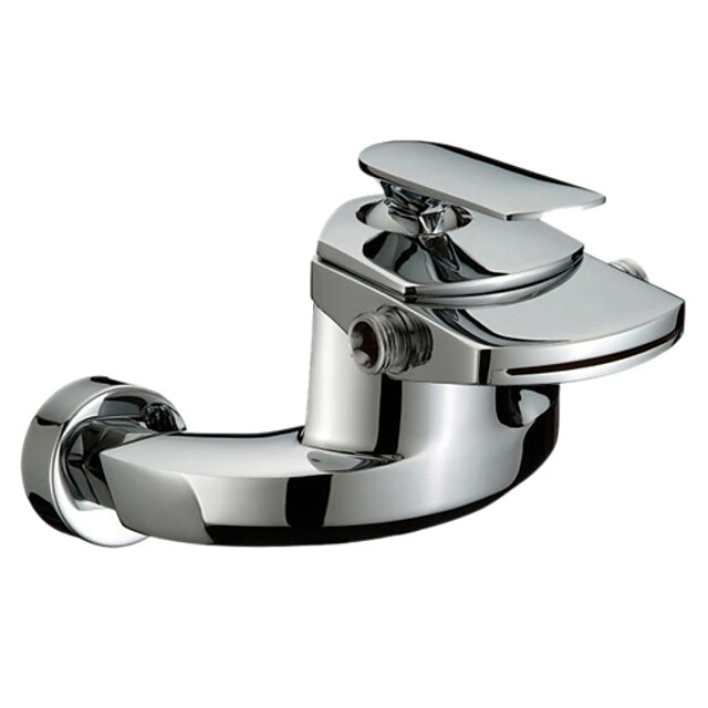  Badekarshaner - Moderne Krom Keramik Ventil Bath Shower Mixer Taps / Messing