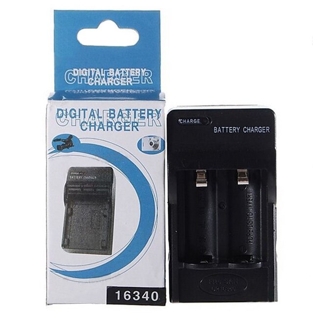  digitale batteria CR123A caricabatterie AC