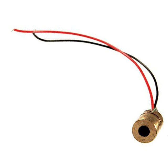  6 milímetros 5mA módulo laser vermelho (3,5 ~ 4.5V)