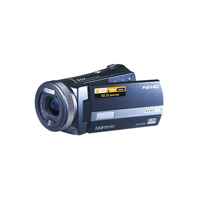  ordro HDV-D200 HD1080i 5.0MP CMOS Digital videokamera med 3,0-tums skärm 5x optisk zoom och 10x digital zoom (dce1004)