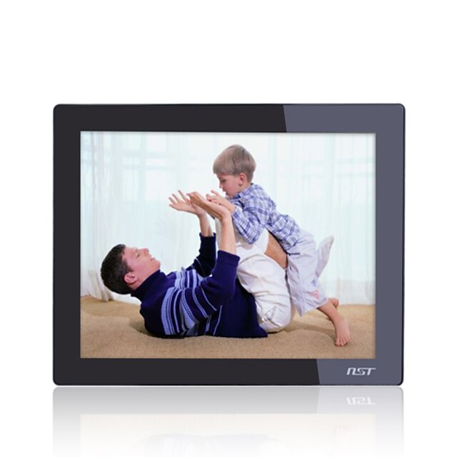  15-inch TFT LCD Digital Photo Frame with Remote Control Music Video (DCE181)