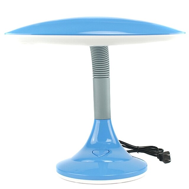  ! Abstand Augenschutz Schreibtischlampe mit blauen und lila shade.input Spannung: 220V