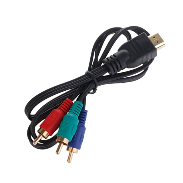  1080P V1.3 HDMI to 3RCA Cable (1M)
