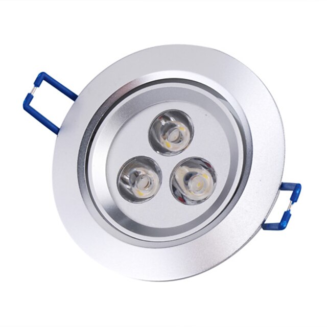  3 W Lumini Recessed Plafonieră 3000 lm Spot Încastrat 3 LED-uri de margele LED Putere Mare Alb Cald 85-265 V