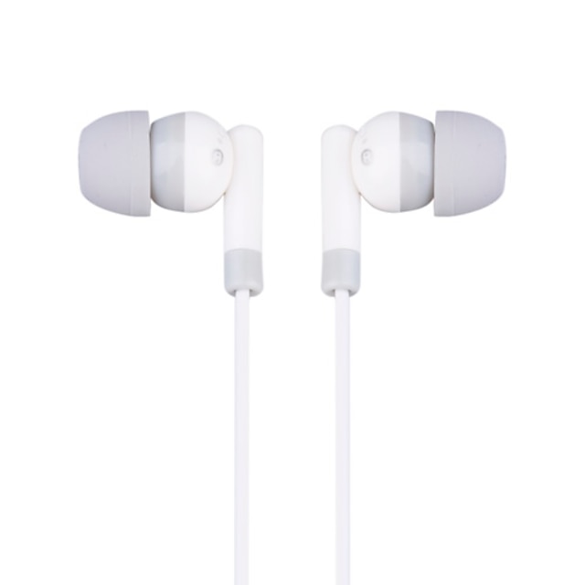  sluchátka 3,5mm v uchu s mikrofonem stereo pro iPhone 6 / iPhone 6 plus (bílá)