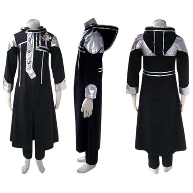  Inspired by D.Gray-man Allen Walker Anime Cosplay Costumes Japanese Cosplay Suits Patchwork Long Sleeve Coat Pants Badge For Men's