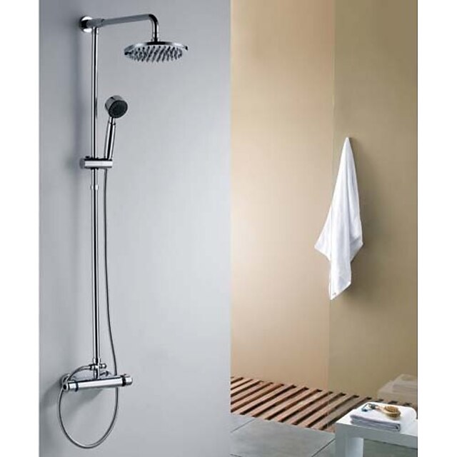  zuhany csaptelep kortárs 8 inch zuhanyfej + kézi zuhany