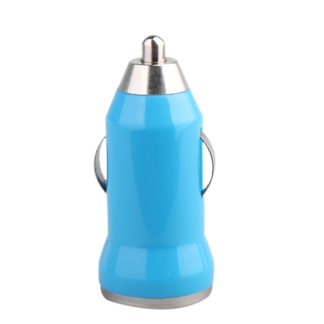  700mA Car Cigarette Powered USB Adapter/Charger - 5 Colors Available