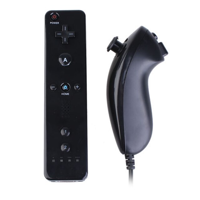  Trådløs Game Controller Kits Til Wii U / Wii ,  Spillhåndtak Game Controller Kits Metall / ABS 1 pcs enhet