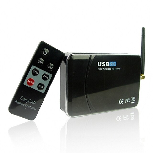  מצלמת USB אלחוטית 2.0 מקלט מצלמה מעקב עבור בטיחות הביתה - -