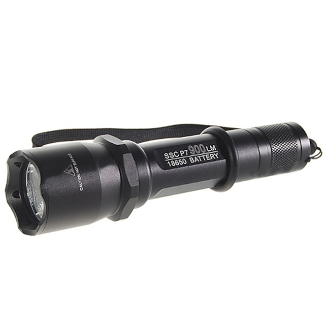  trustfire p7-f16 ssc p7-wc 3-tryby 900-Lumen LED Flashlight z paskiem (1 * 18650)
