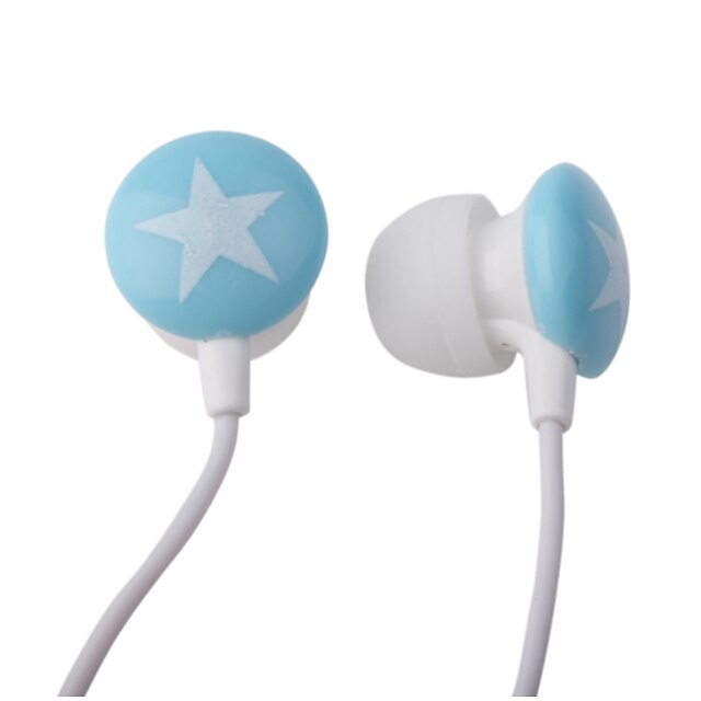  potlačení hluku In-Ear sluchátka - modrá