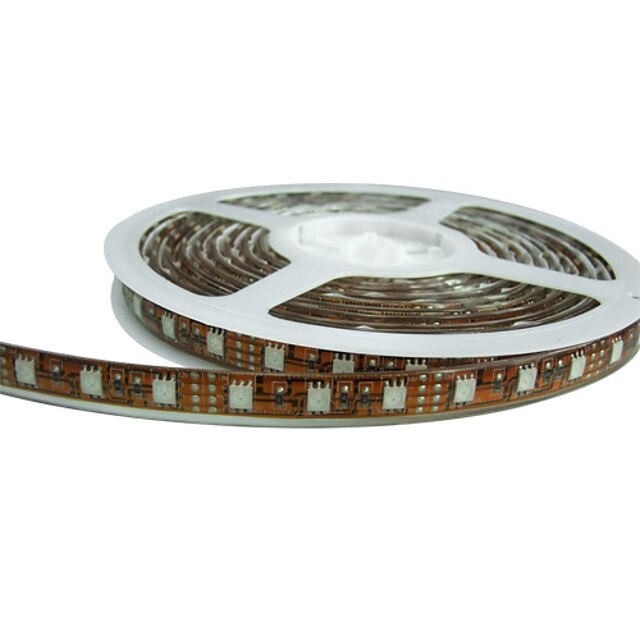  12W Flexible LED Light Strip with SMD LEDs - Waterproof (5 Meters) 