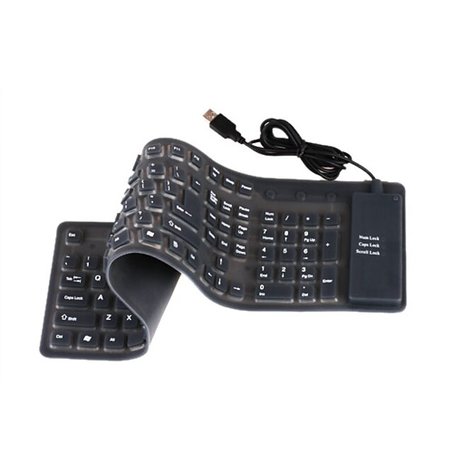  teclado de silicona portátiles