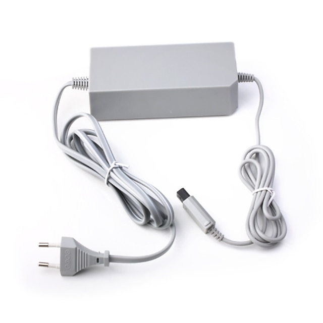  Charger For Wii U / Wii ,  AC Adapter Charger ABS 1 pcs unit