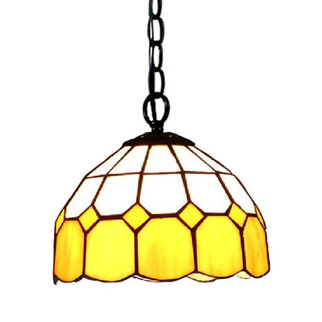  20 cm (8 inch) Ministil Hängande lampor Glas Målad Finishes Tiffany / Skål 110-120V / 220-240V