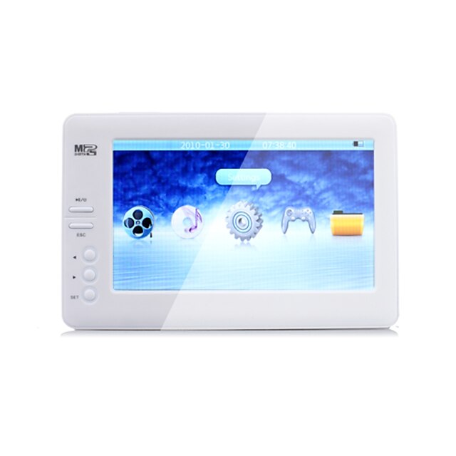 4.3 Inch HD Multi- functional MP4 Player (4GB, 720p,TV Out)