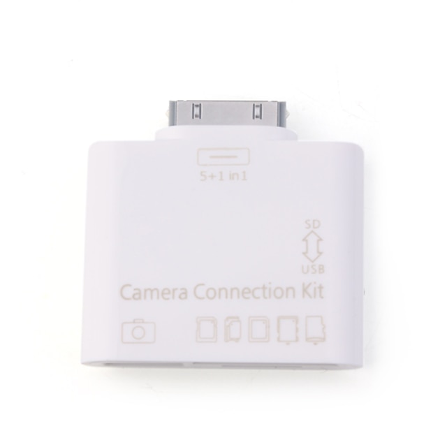  5-in-1 Camera Connection Kit USB SD TF M2 MMC MS for iPad