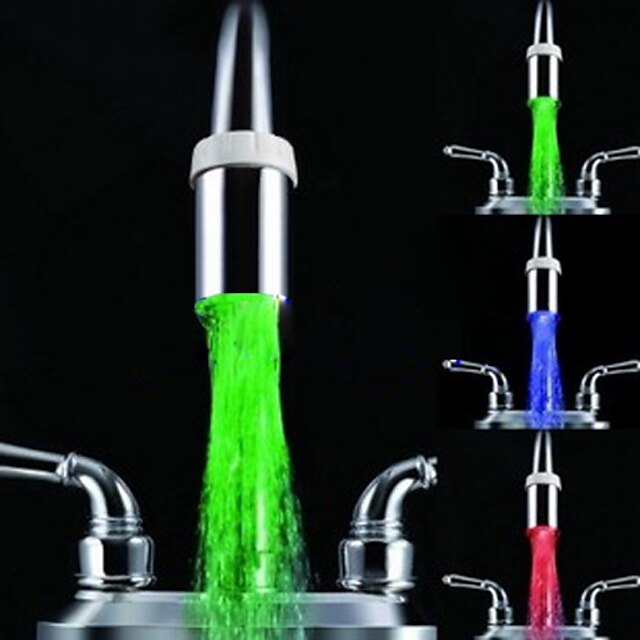 Faucet accessory - Superior Quality - Contemporary A Grade ABS LED Spout - Finish - Chrome