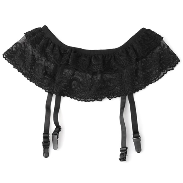  4 tiras de ligas sexy lace garter partido saia