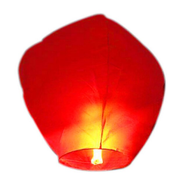  Kongming lumière ciel voler lanterne (couleur aléatoire)