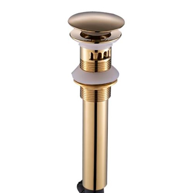  Faucet accessory - Superior Quality Pop-up Water Drain With Overflow Contemporary Brass Ti-PVD