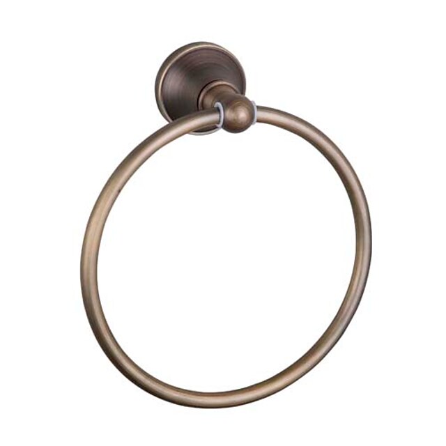  Towel Bar Antique Brass 1 pc - Hotel bath towel ring