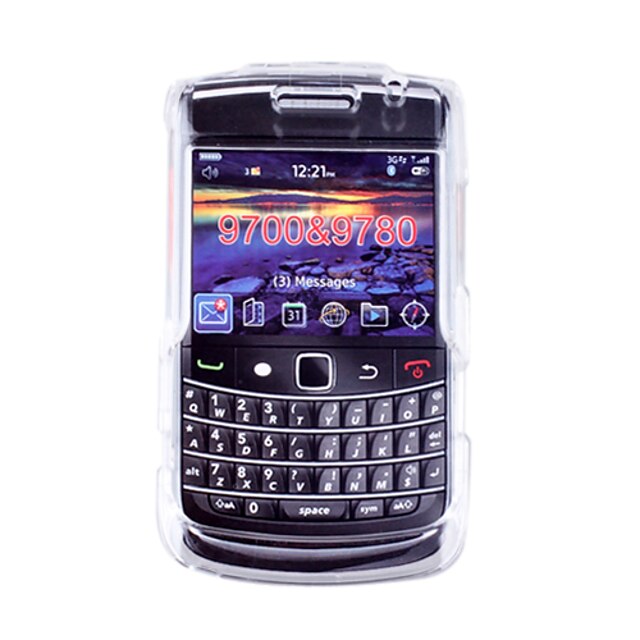  Housse de protection arrière cas pour blackberry 9700 9780