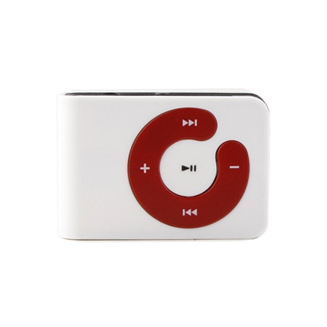  Leitor MP3 - Cartão SD e TF (Branco)
