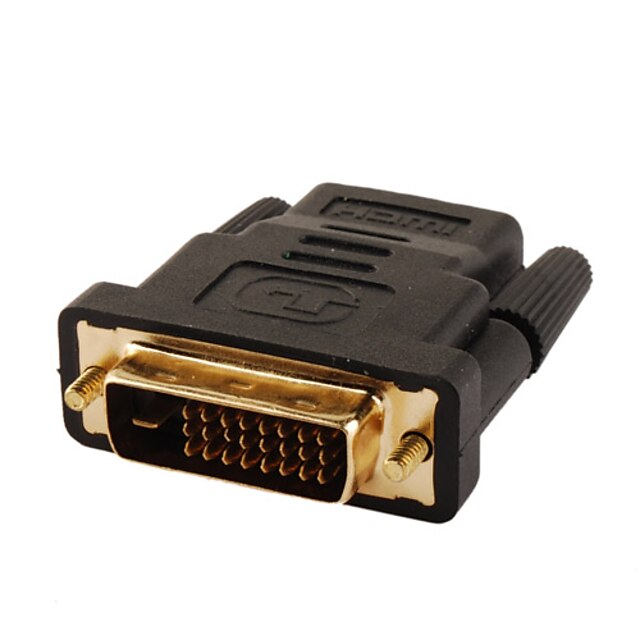  Mâle de DVI à HDMI v1.3 convertisseur de l'adaptateur femelle
