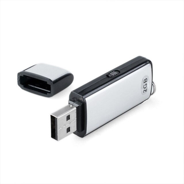  2 GB USB-Laufwerk mit HD Voice Recording (kly360)