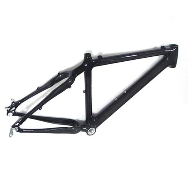  High Quality Full Carbon Feather Light Mountain Bike Frame with Rigid Fork Natural Color