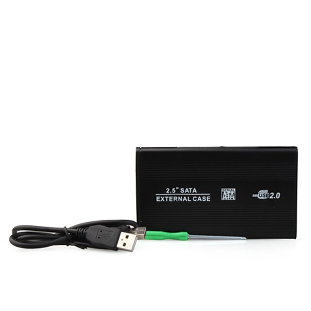  USB 2.0 2,5 tuuman kiintolevy ulkoinen kotelo