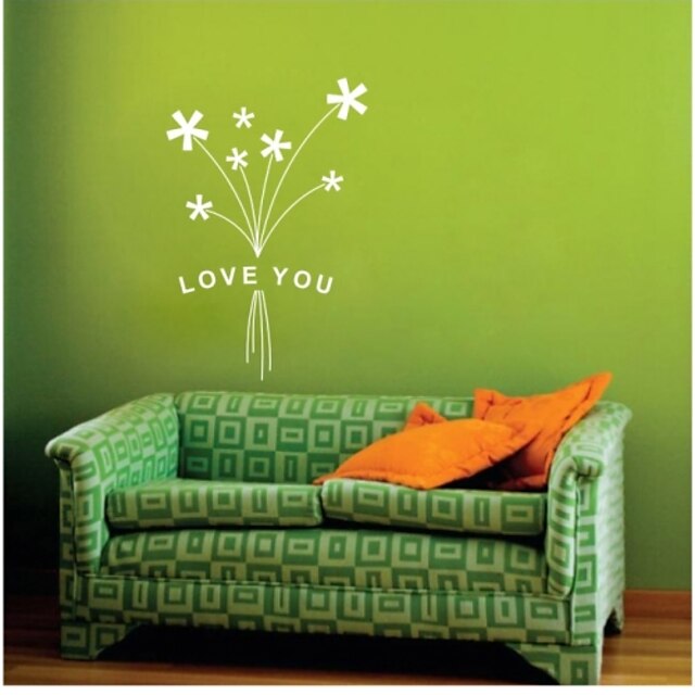  liefde decoratieve muur sticker (0565-1105031)