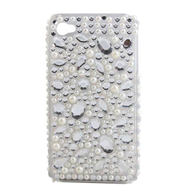  Protective PVC Case with Jewel Cover for IPhone4