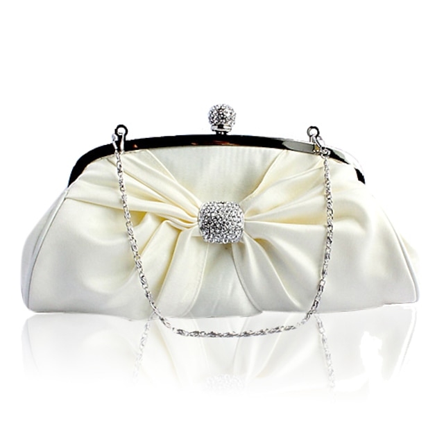  Gorgeous Silk With Crystal Evening Handbags/ Clutches More Colors Available