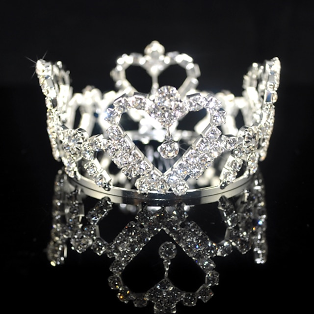  vakker legering brude tiara / headpiece