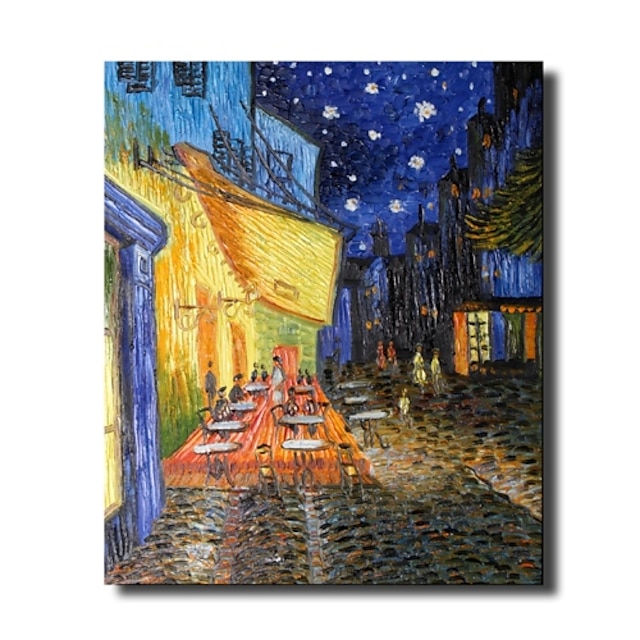  kézzel festett olajfestmény a Vincent Van Gogh, feszített kerettel