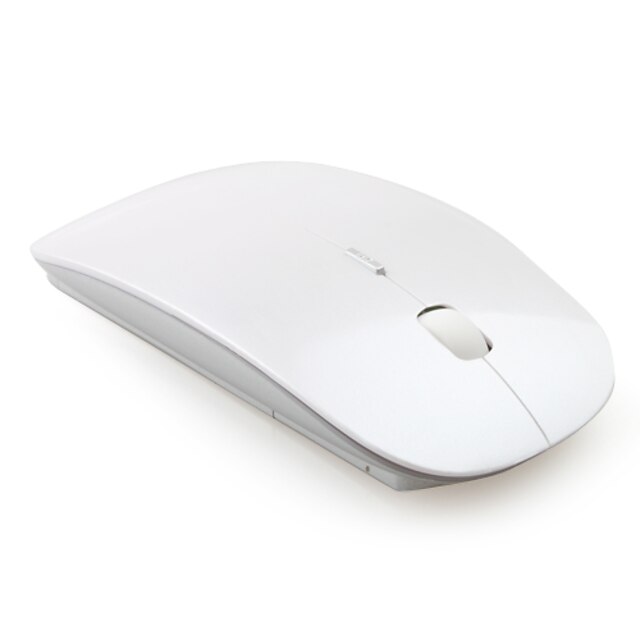  Ultra Dünne, kabellose USB Mouse, 2.4 GHz (Silber)