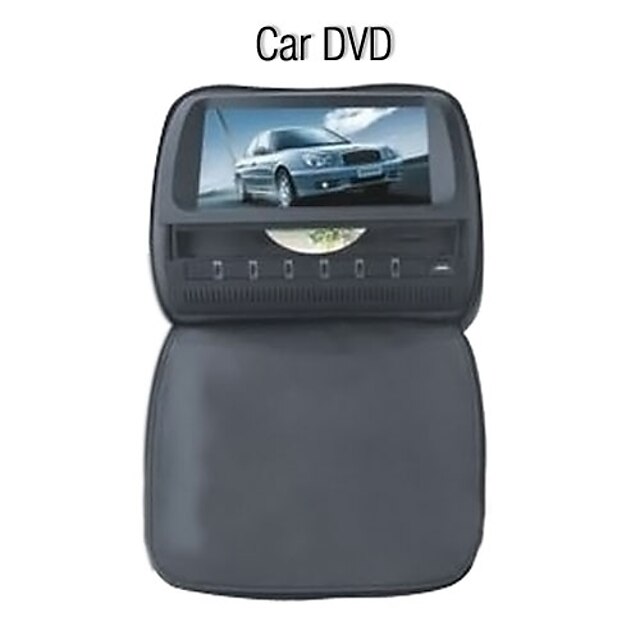 9 inch fejtámla autós dvd lejátszó FM transmitter játék rendszer USB / SD